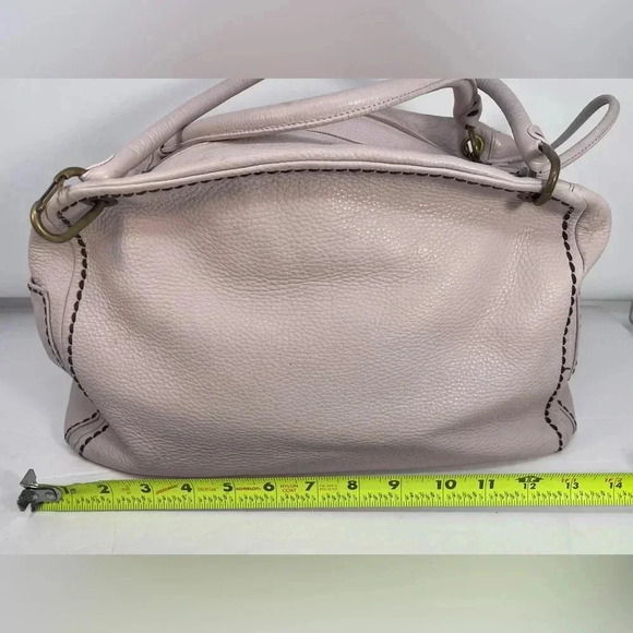 Plinio Visona Italia 1959 Pale Pink Leather handbag - Picture 14 of 16